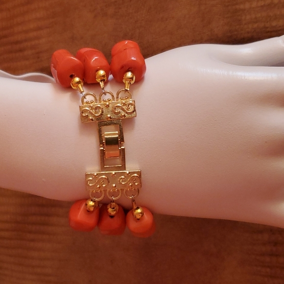 coral bracelet no373 - Picture 2 of 4